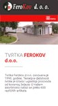 Mobile Screenshot of ferokov.ba